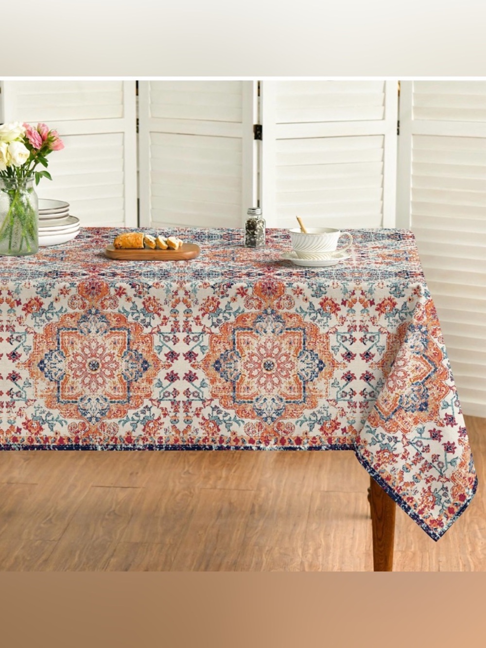 NWT NWT Horaldaily Boho Bohemia Style Tablecloth 60x84 Inch Rectangular